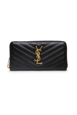 Cassandre Matelassé Zip Around Wallet