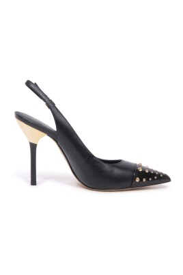 chaussures-slingback-en-cuir-noir-avec-clous