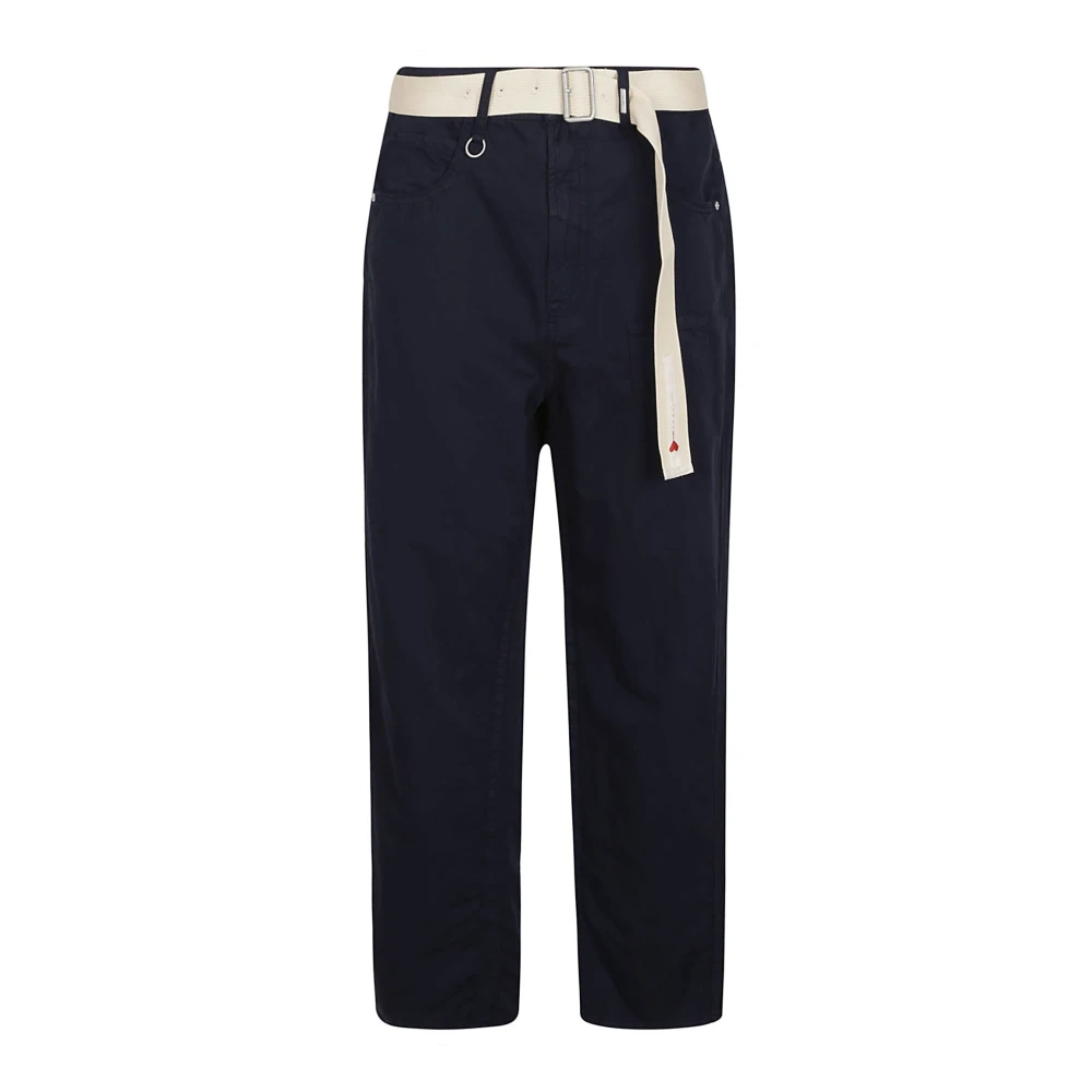 High Broek Blauw Blue Dames