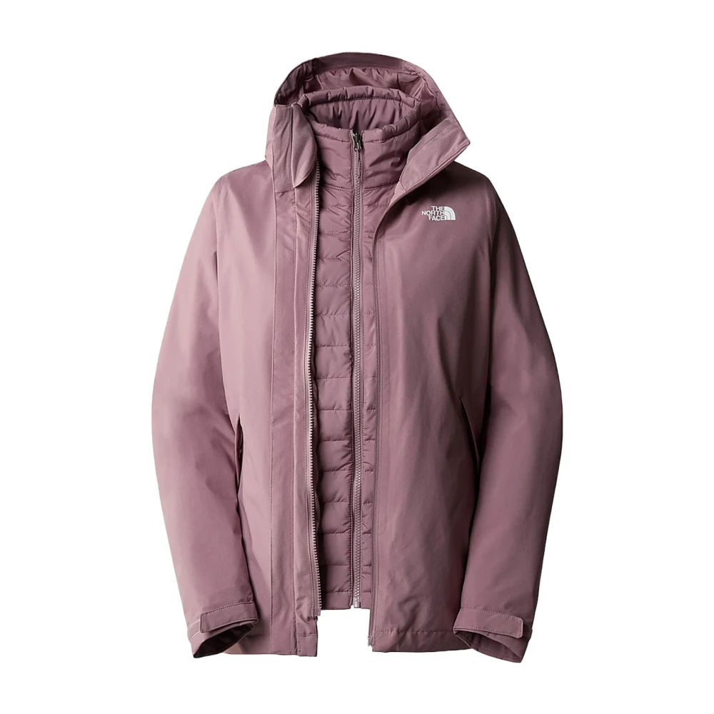 The North Face Roze Carto Triclimate Jas Pink Dames