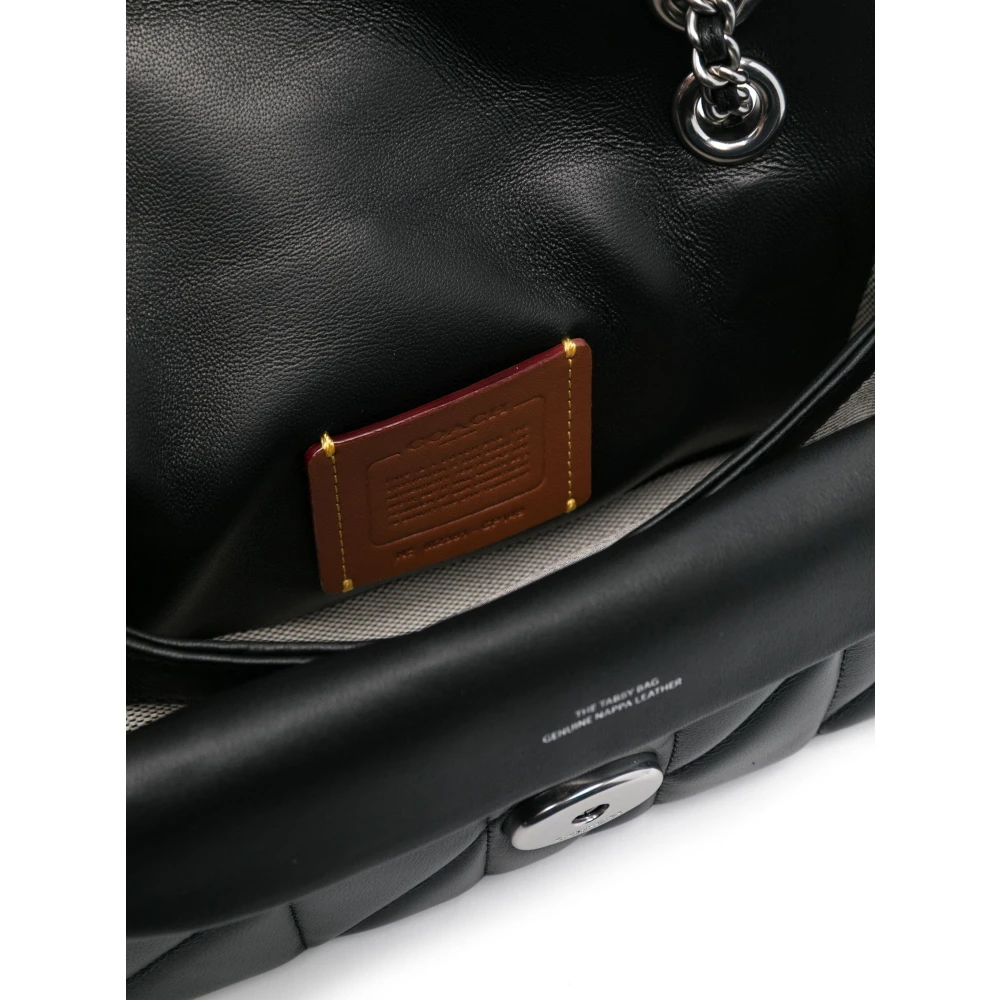 Coach Gewatteerde Tabby Schoudertas Black Dames