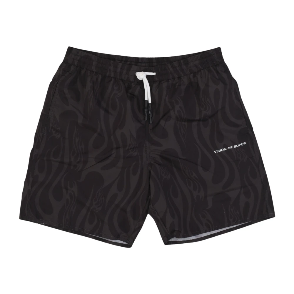 Vision OF Super Flames Zwemshorts Zwart Black Heren