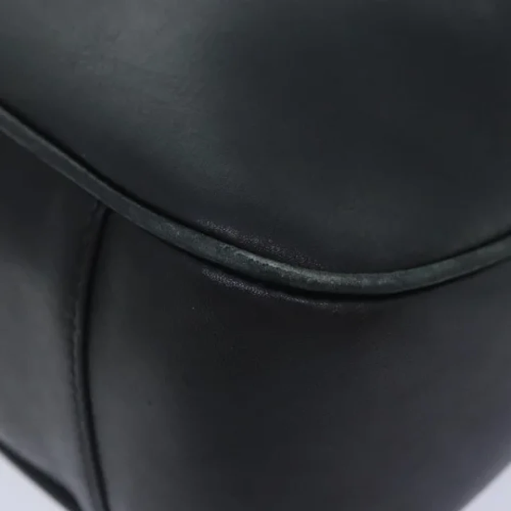 Gucci Vintage Pre-owned Leather handbags Black Dames