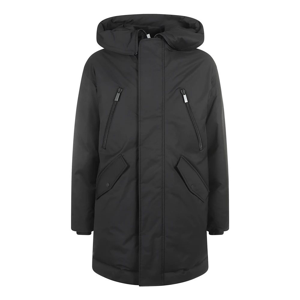 Dsquared2 Zwarte herenjas Black Heren