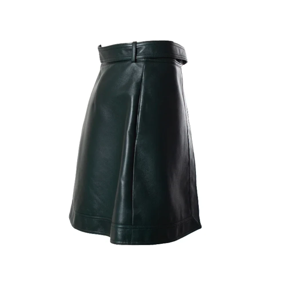 Oscar De La Renta Pre-owned Leather bottoms Green Dames