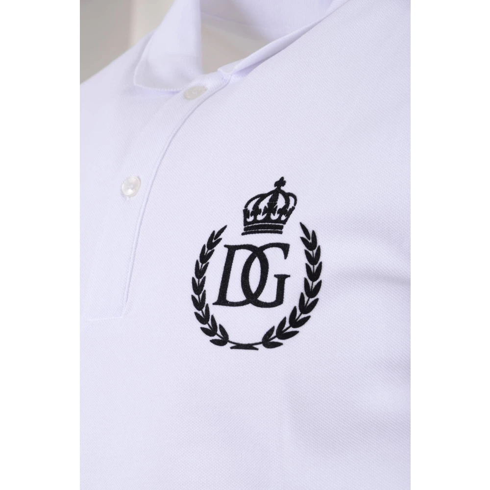Dolce & Gabbana Heren Polo Shirt Klassieke Stijl Black Heren