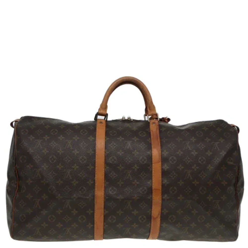 Louis Vuitton Vintage Pre-owned Canvas travel-bags Brown Dames