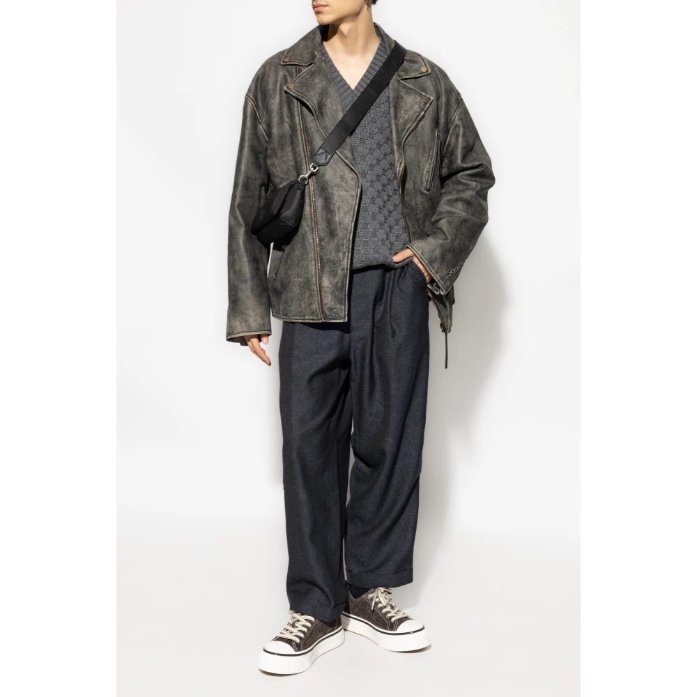 Officine Générale Wollen trui Gray Heren