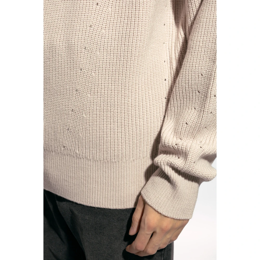Isabel marant Benny wollen coltrui Beige Heren