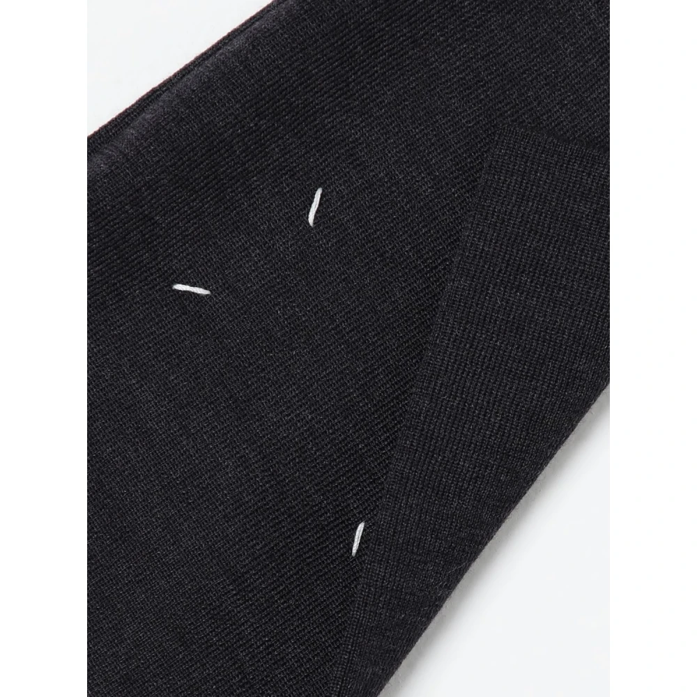 Maison Margiela Zwarte Sjaal Collectie Black Heren