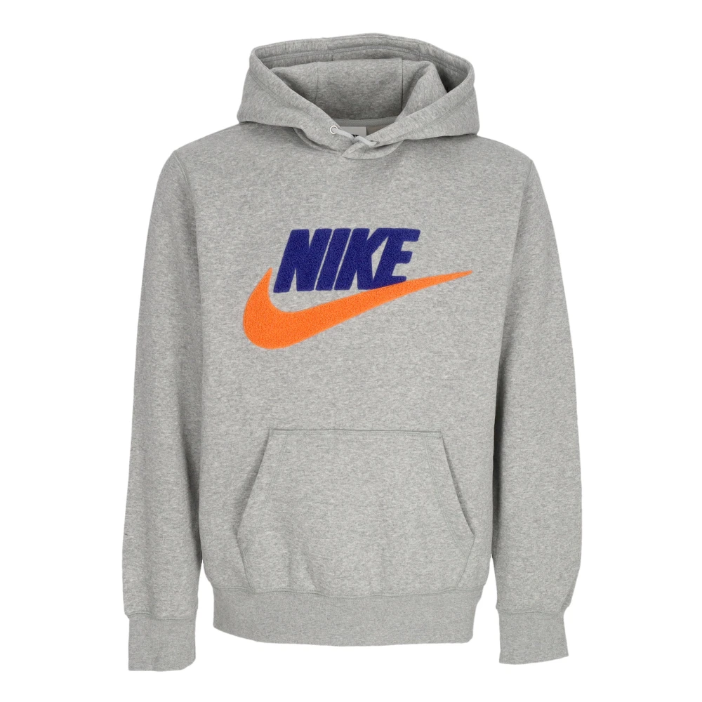 Nike Grijze Hoodie met Zak Gray Heren