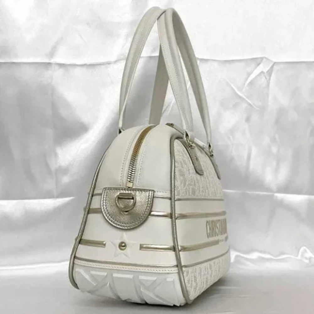 Dior Vintage Pre-owned Fabric dior-bags Gray Dames
