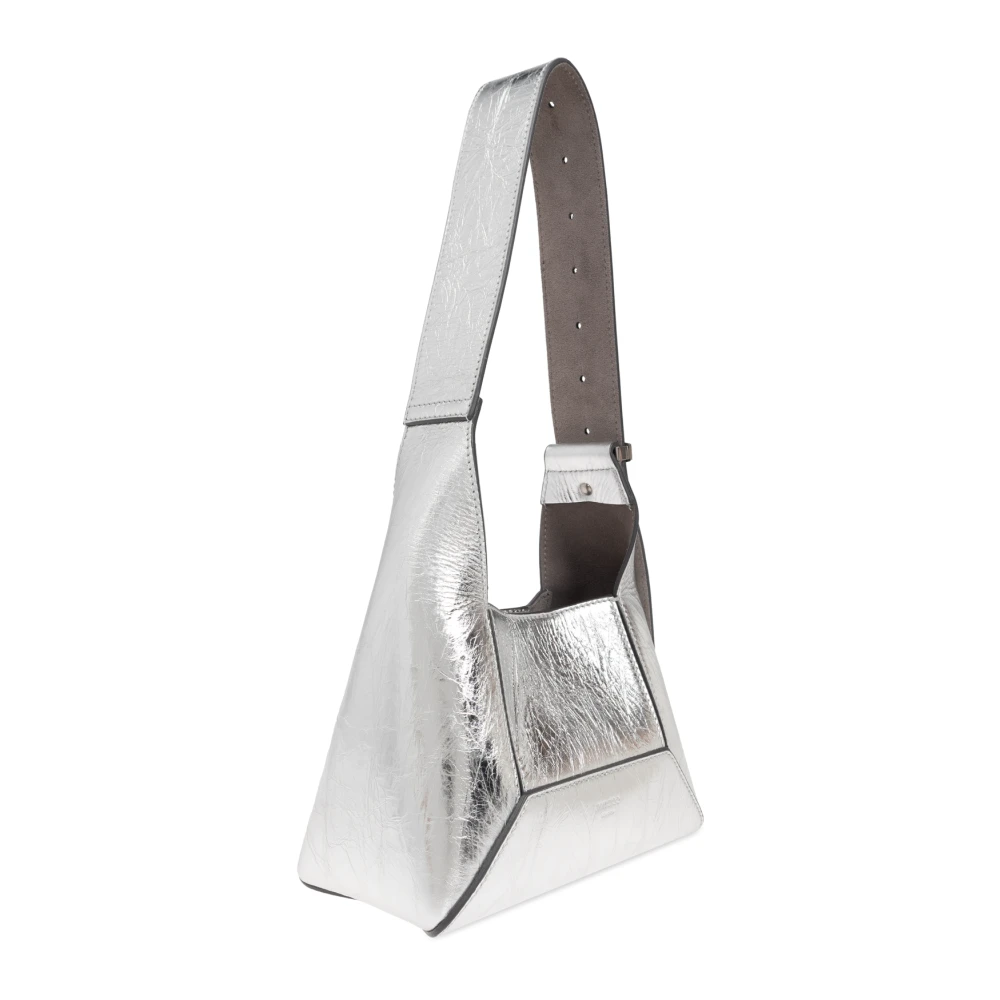 Jimmy Choo Schoudertas Diamond Klein Gray Dames