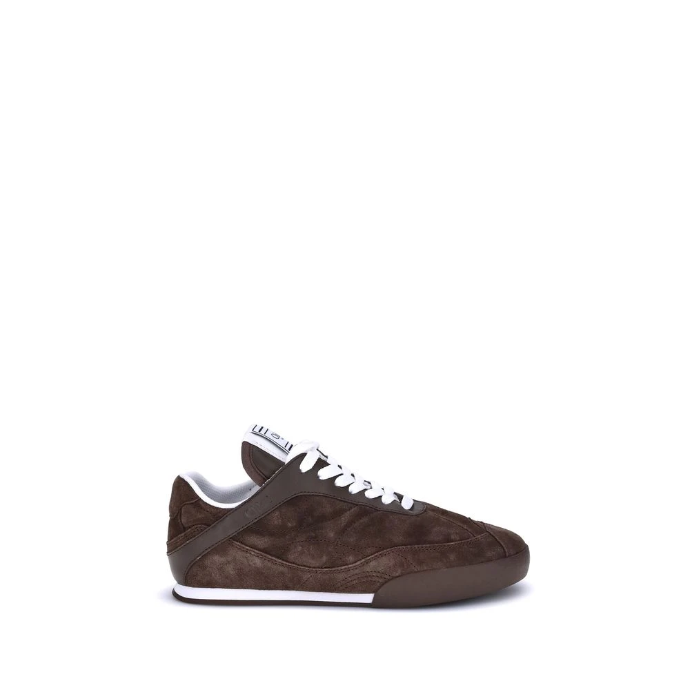 Chloé Suede Kick Sneakers Dames Schoenen Bruin