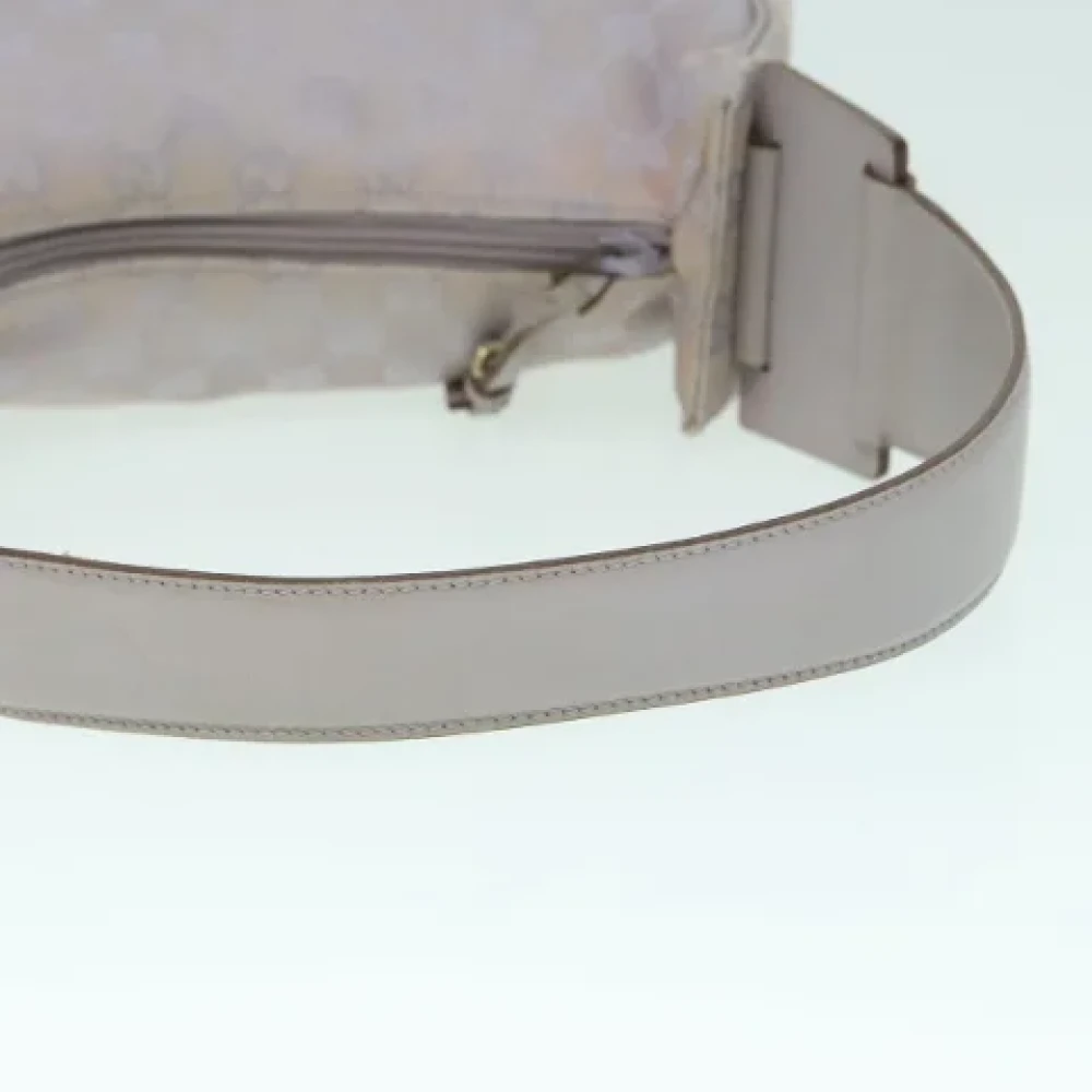 Gucci Vintage Pre-owned Canvas gucci-bags Gray Dames