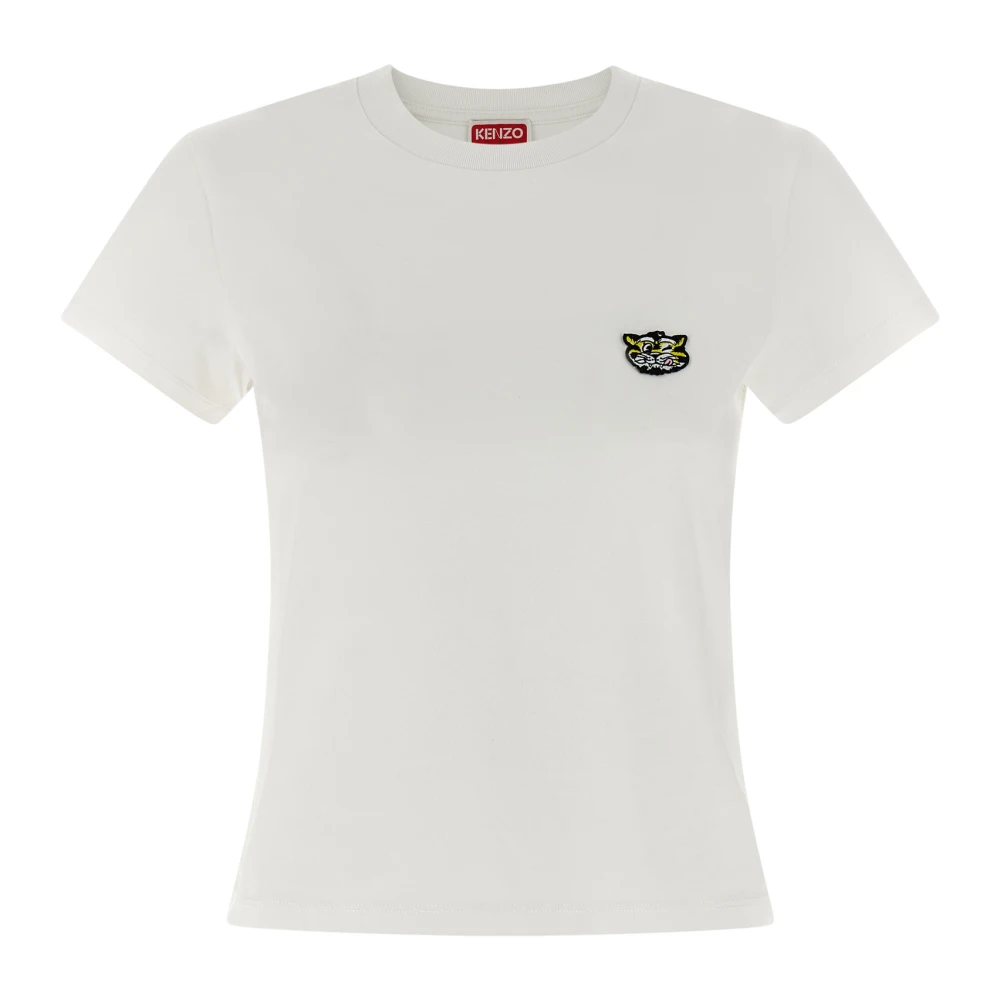Kenzo Donna Bianco Top, S, New,