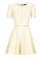 yellow-viscose-dress-with-crew-neck