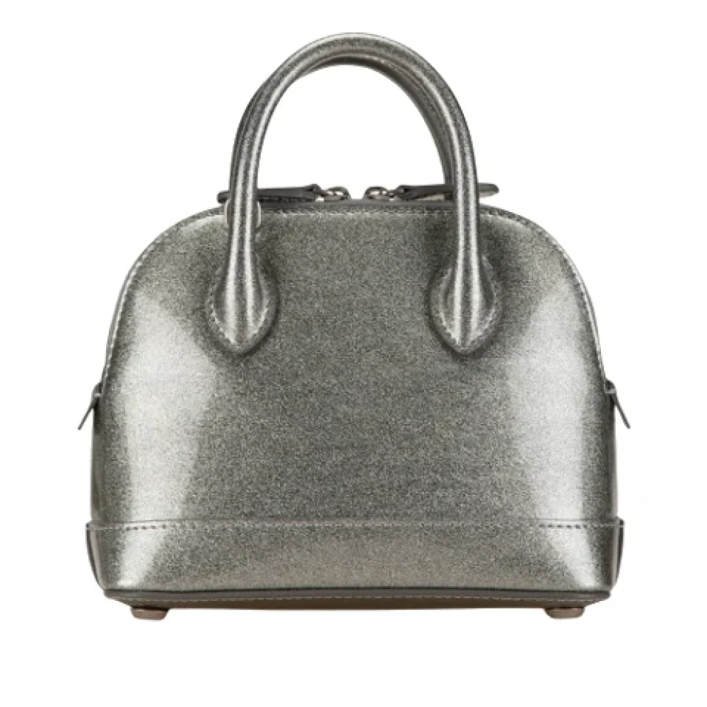 Balenciaga Vintage Pre-owned Leather handbags Gray Dames