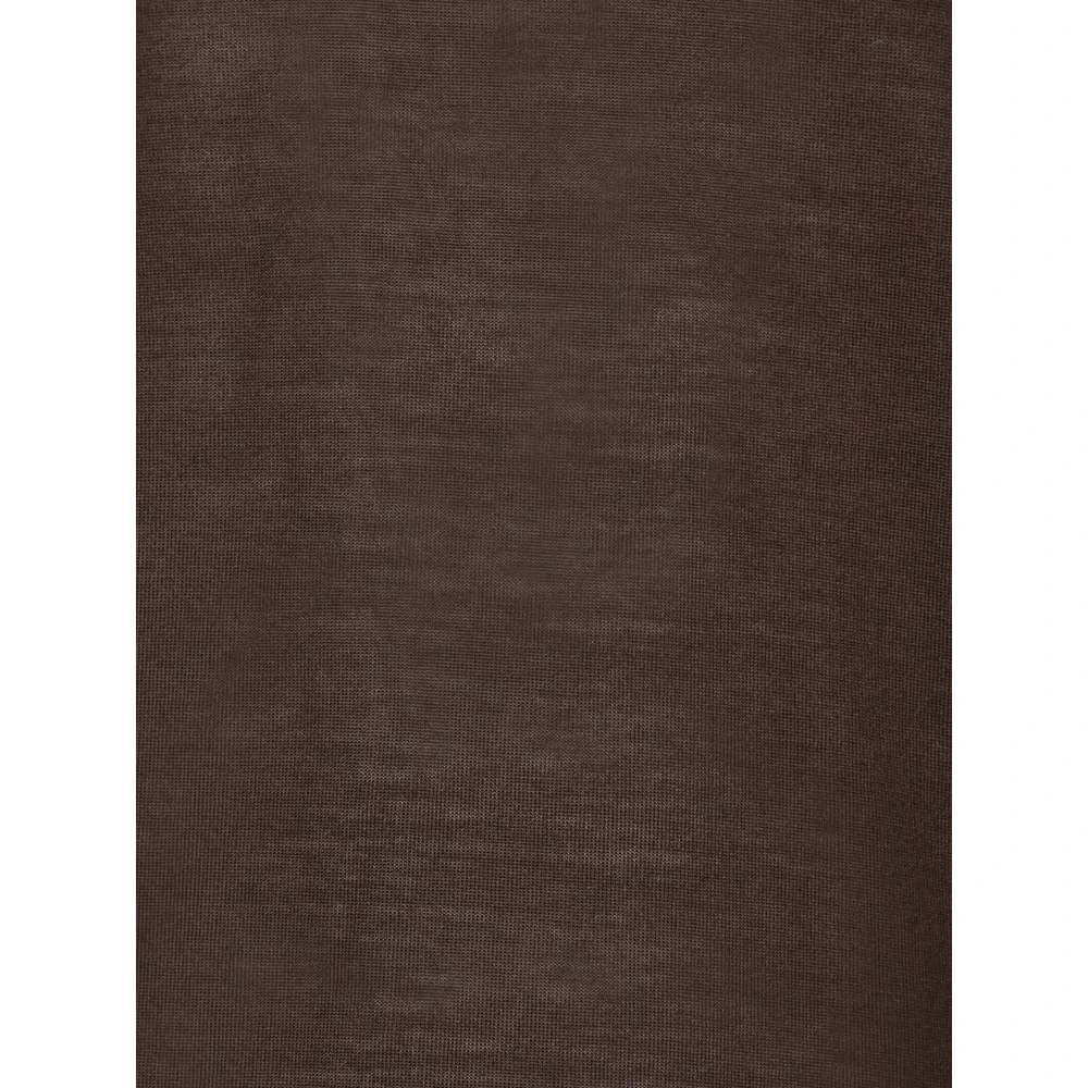 Daniele Fiesoli Luxe Bruine Gebreide Kleding Aw24 Brown Heren
