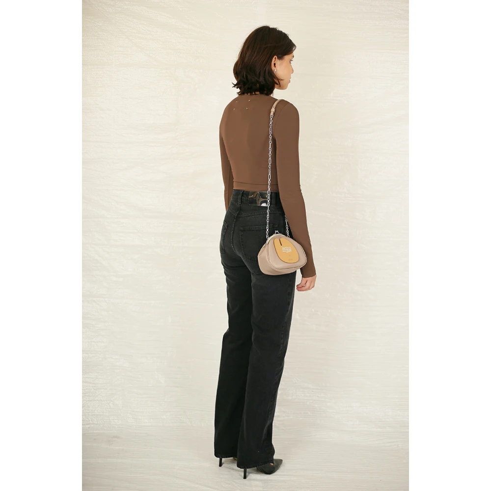 Maison Margiela Tobacco Longsleeve Bodysuit Brown Dames