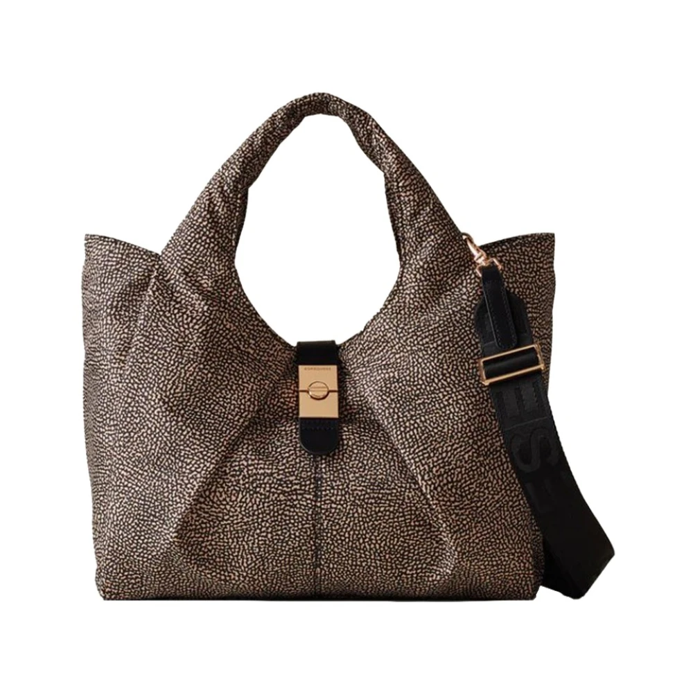 Borbonese Elegante Cross Body Tas Brown Dames