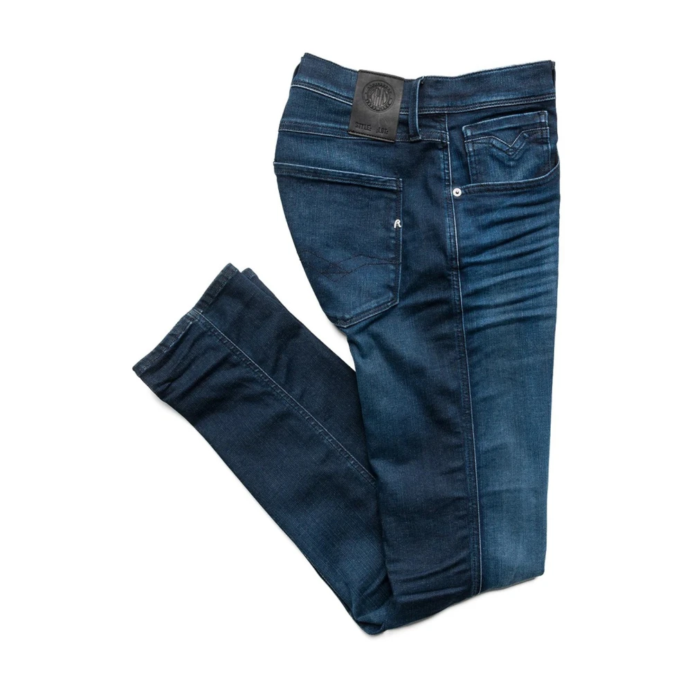 Replay Donkerblauwe Denim Jeans Blue Heren