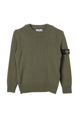 pull-en-tricot-bleu-pour-enfants