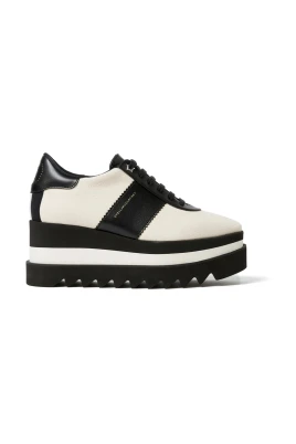 Vävda Platform Sandaler med Kilklack