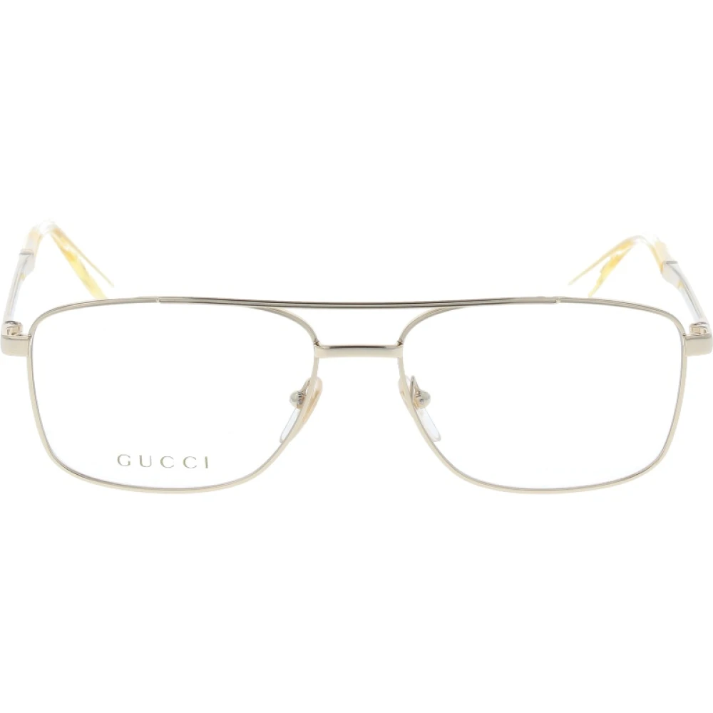Gucci Brillen op recept Yellow Unisex