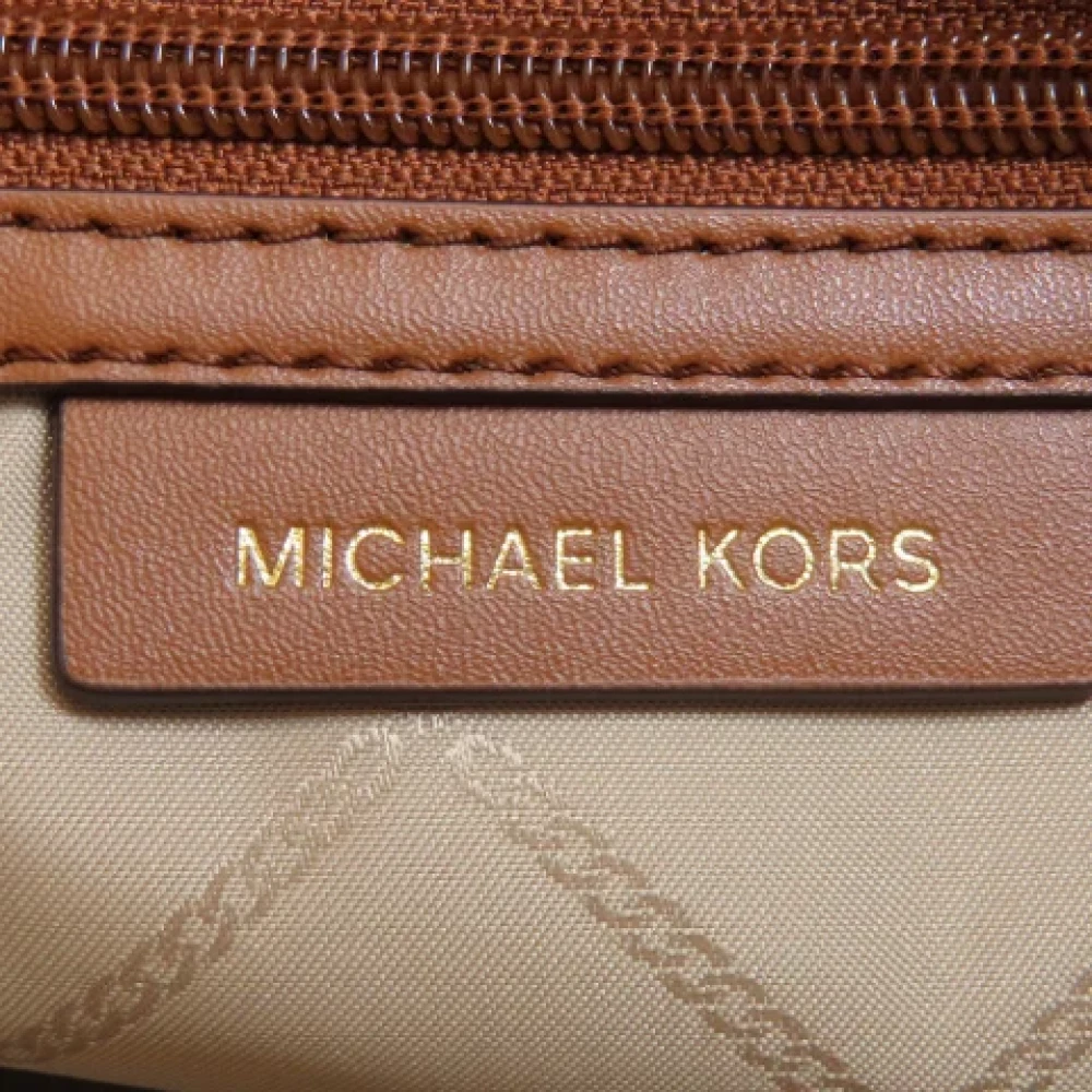 Michael Kors Pre-owned Fabric totes Brown Dames