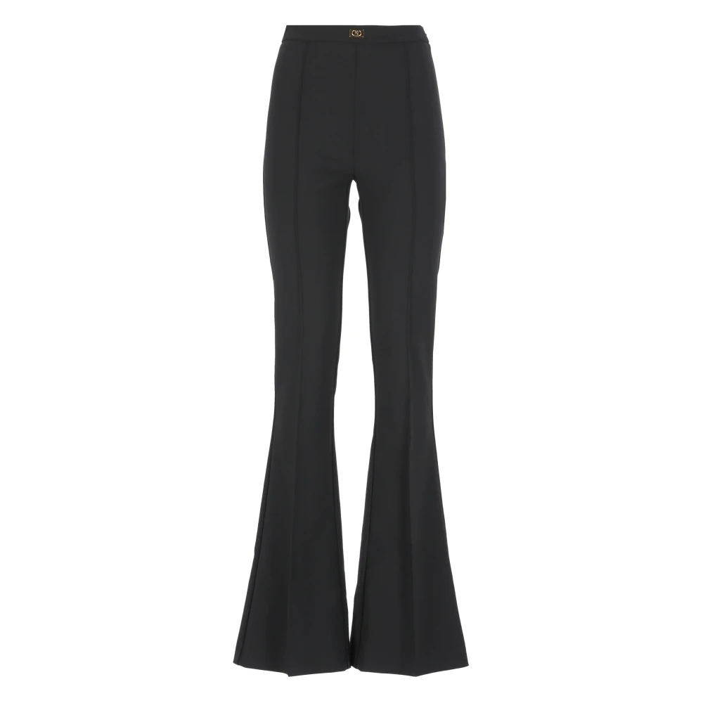 Trousers > Wide Trousers - - Elisabetta Franchi - Modalova