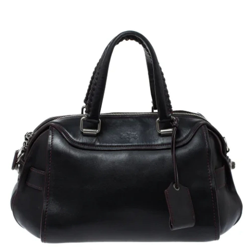 Coach Pre-owned Leather handbags Black Dames