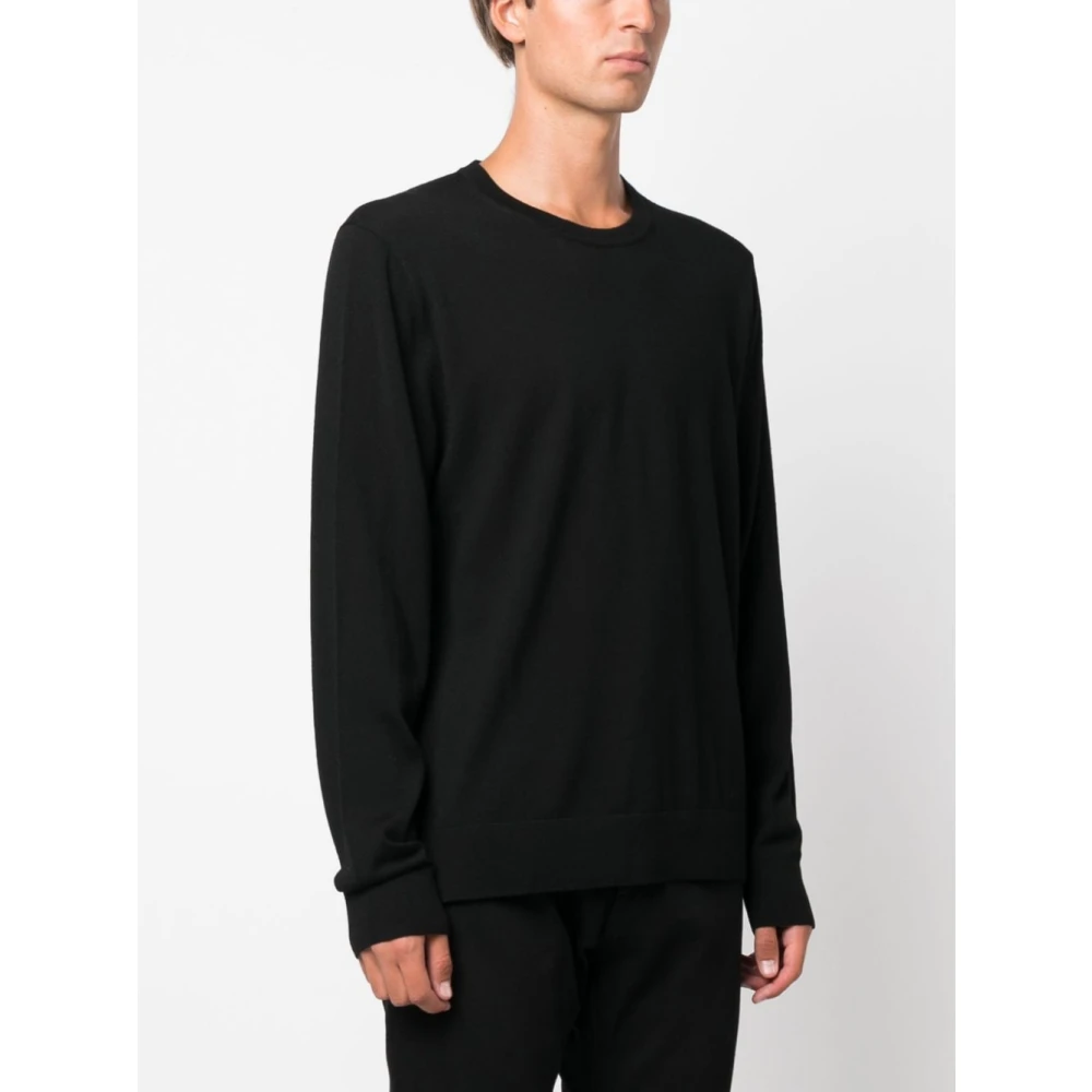 Michael Kors Black Core Merino Trui Black Heren