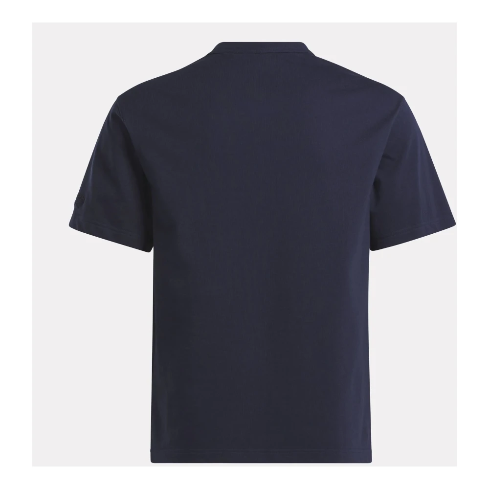 Reebok Klassieke Korte Mouw Tee Blue Heren