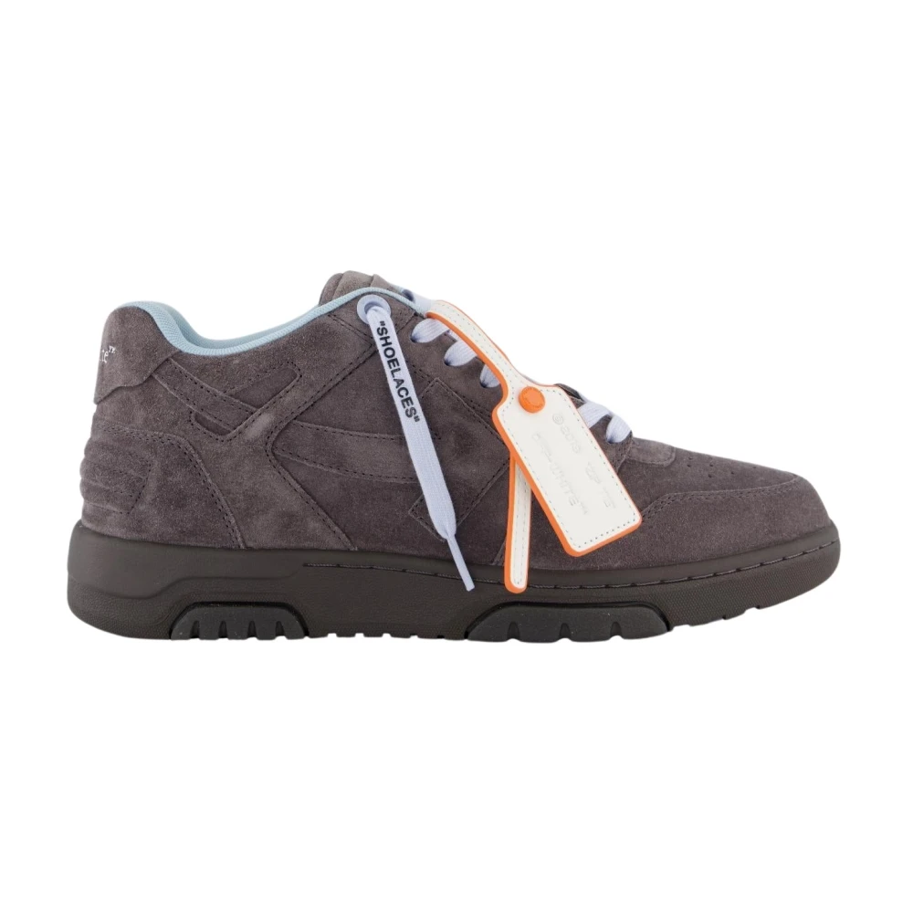Off White Men's Gray Sneakers,, Out Of Office Shirt Size 6 Uk