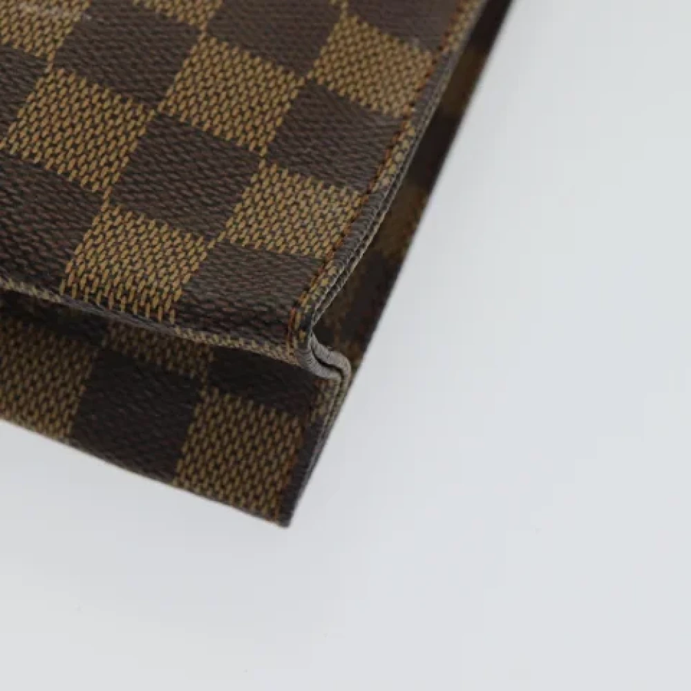 Louis Vuitton Vintage Pre-owned Canvas pouches Brown Dames