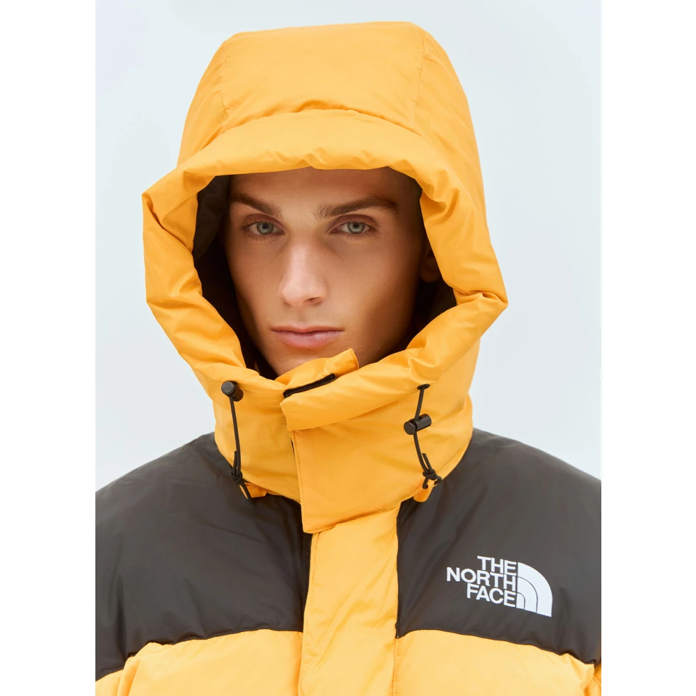 The North Face Baltoro Donsjas met Afneembare Capuchon Yellow Heren