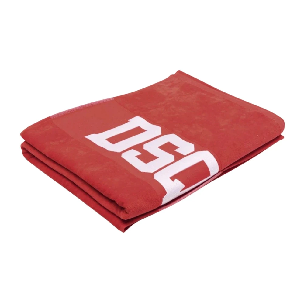 Dsquared2 Towels Red Unisex