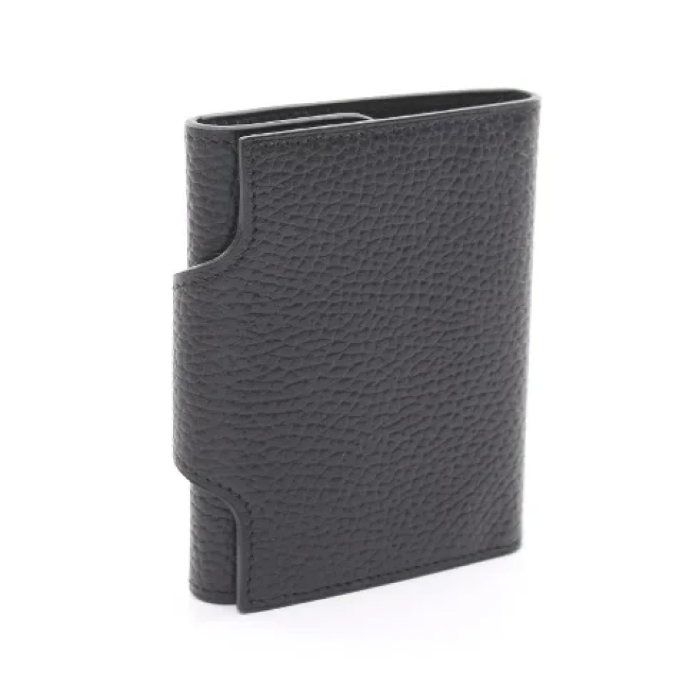 Hermès Vintage Pre-owned Fabric wallets Black Dames