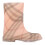 check-ankle-boots-plush-slip-ons