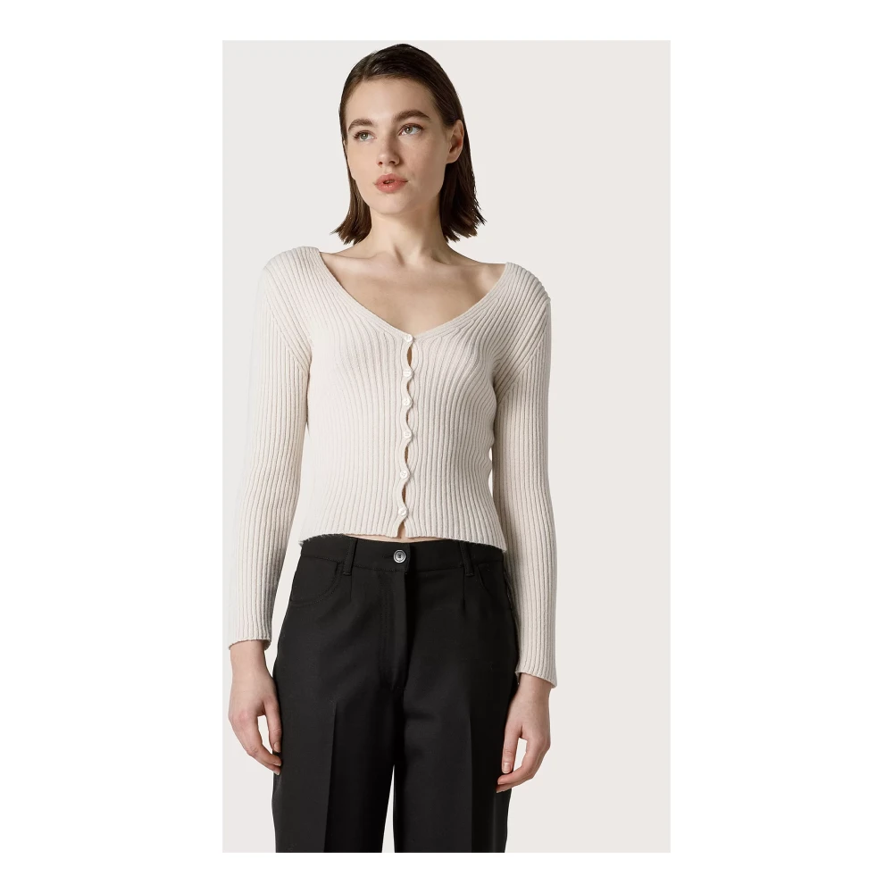 Seventy Cardiganen Beige Dames