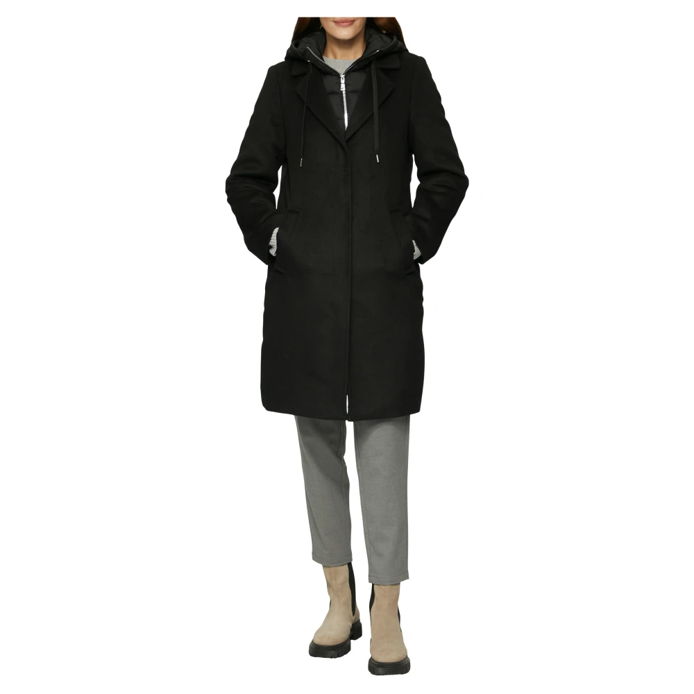 s.Oliver Hybride Outdoorjas met Verwijderbare Inzet Black Dames