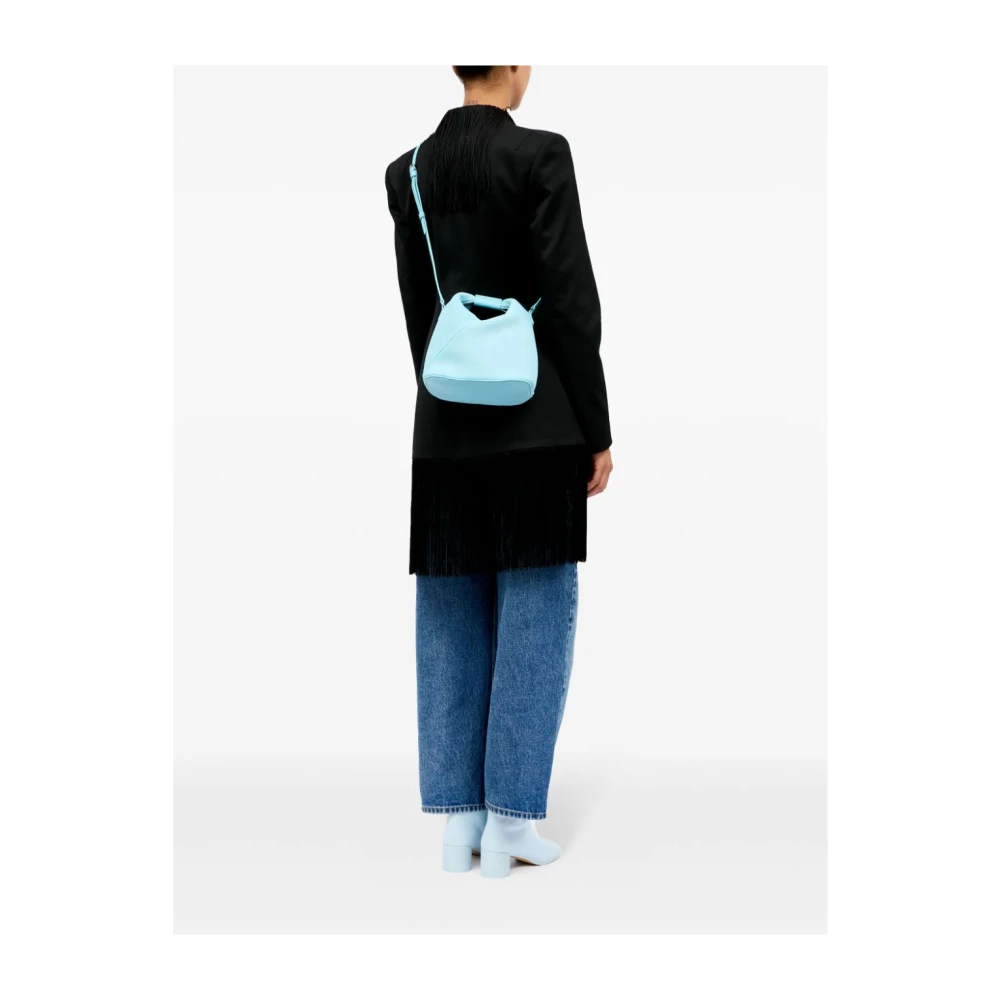 MM6 Maison Margiela Japanse Mesh Crossbody Bag Blue Dames