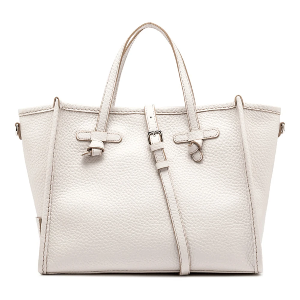 Gianni Chiarini Sabbia Marcella leren crossbodytas White Dames