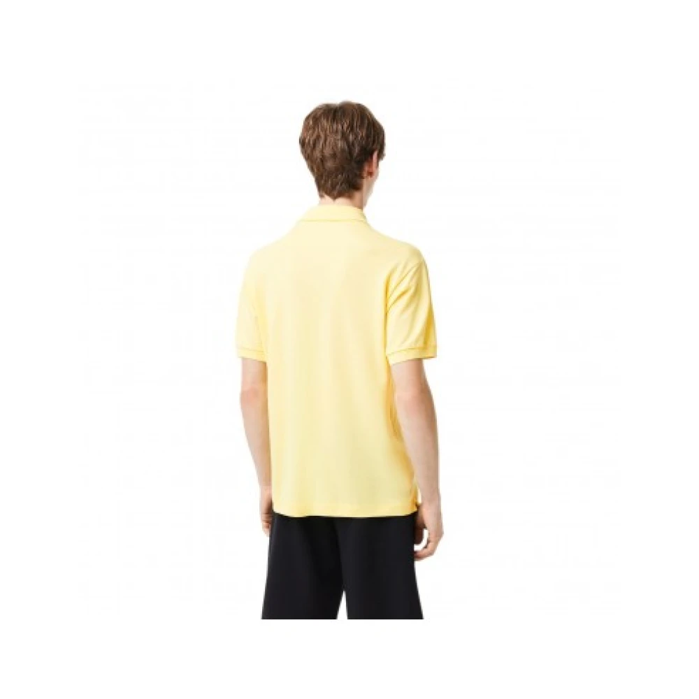 Lacoste Gele Polo Shirt Yellow Heren