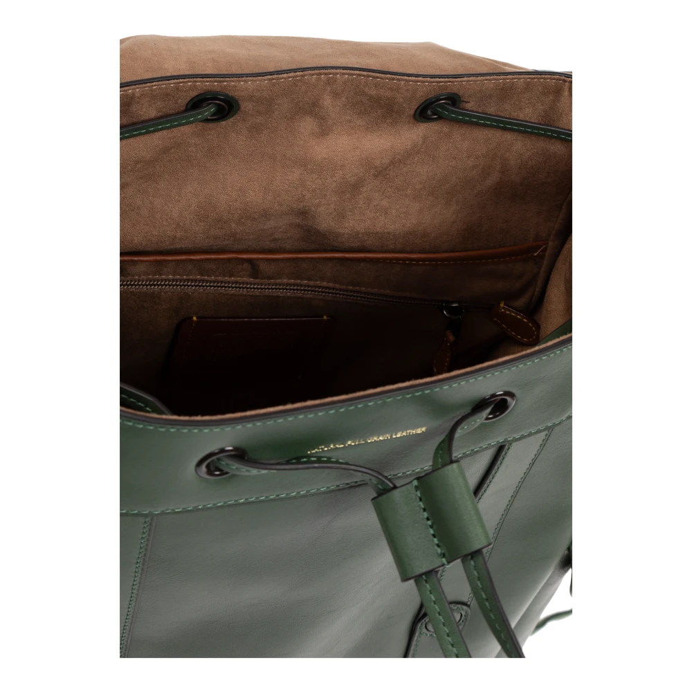 Coach Leren rugzak Hitch Green Heren