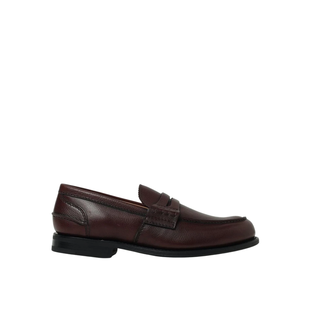 Church's Men's Brown Leather Penny Loafers