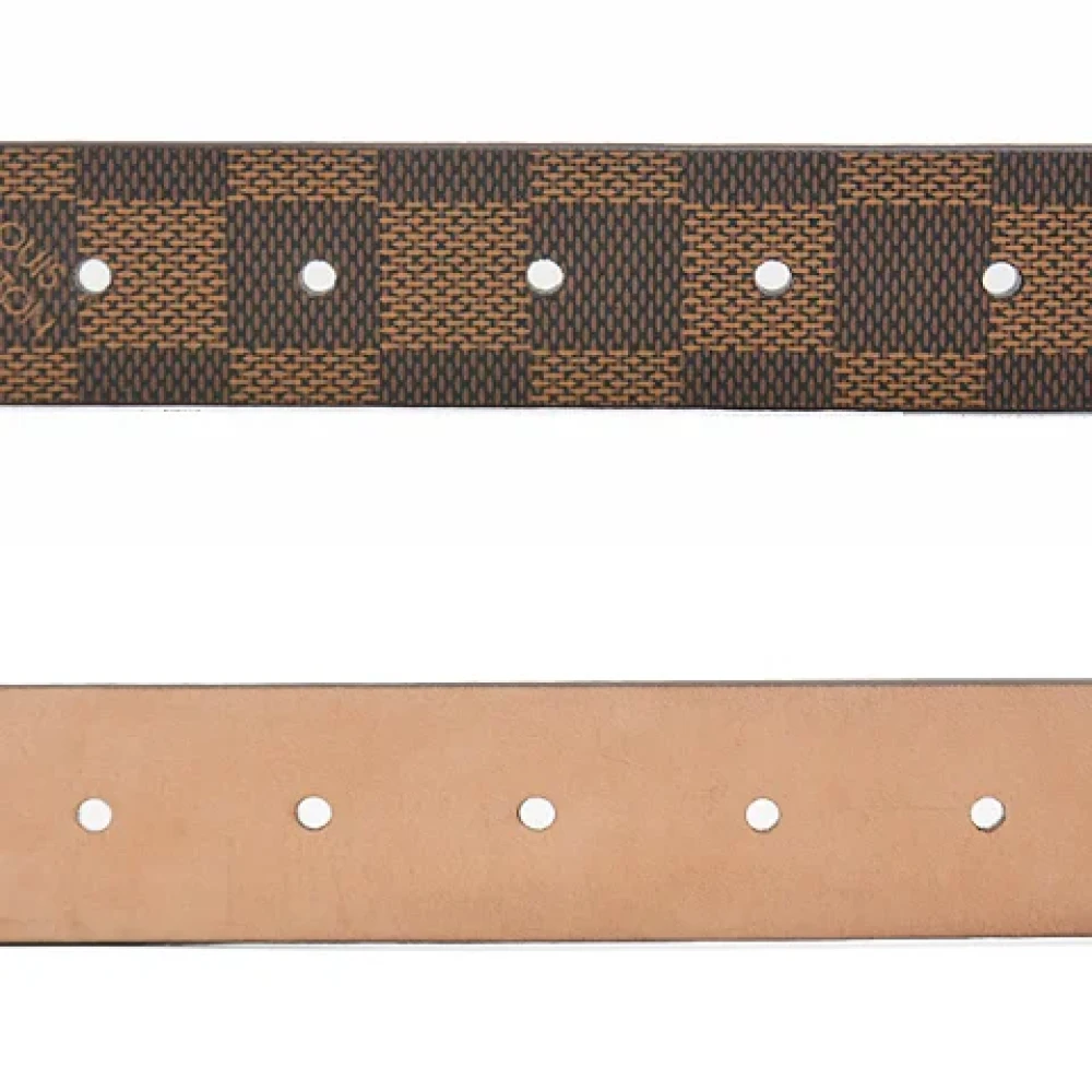 Louis Vuitton Vintage Pre-owned Leather belts Brown Dames