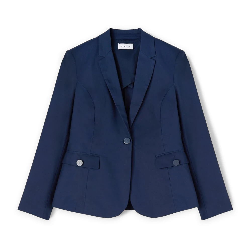 Motivi - Jackets > Blazers - Blue - Motivi - Modalova