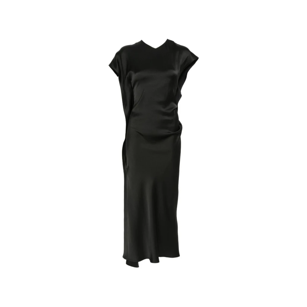 Victoria Beckham Black Dresses - Female - Midi Dresses - S - Dresses